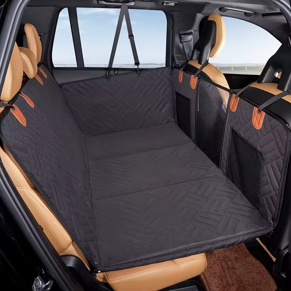 PetLovu Waterproof Dog Car Nest Bed & Back Seat Extender