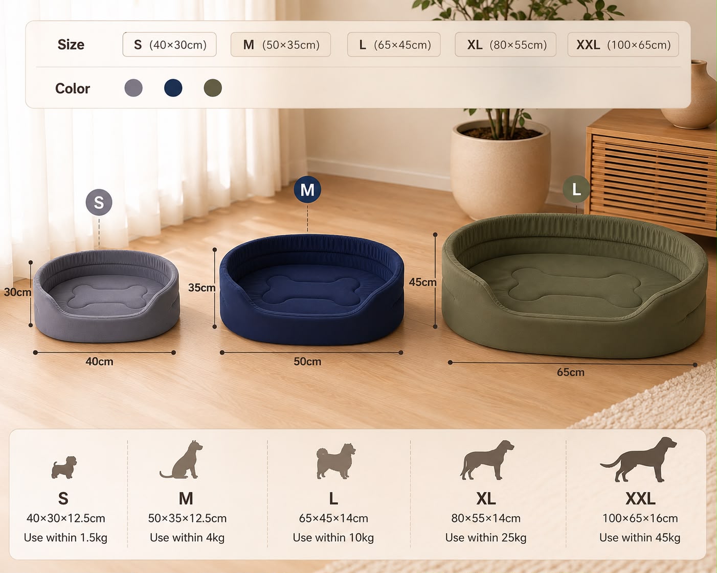 Cozy Pet Mattress Bed – Warm Winter Dog & Cat Bed