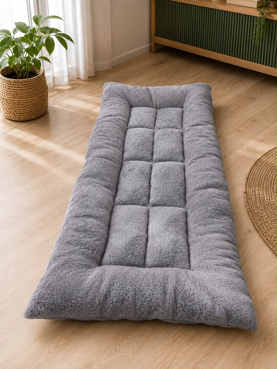 Cozy Plush Dog Sofa Bed – Ultra-Soft & Thick