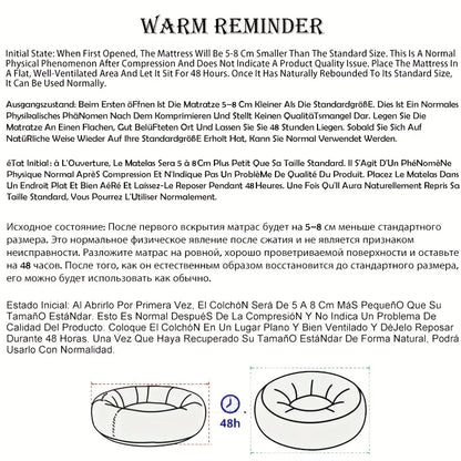 Warm oval pet bed with pet