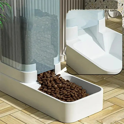 Automatic dog feeder detail