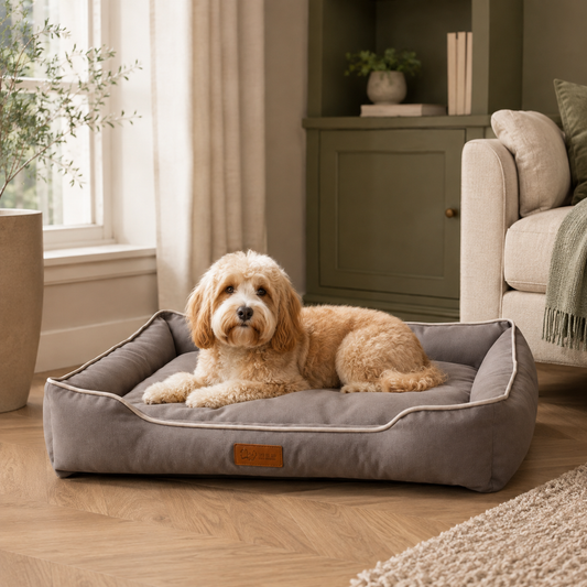 Waterproof Square Pet Sofa Bed – Durable 4-Season Dog & Cat Bed